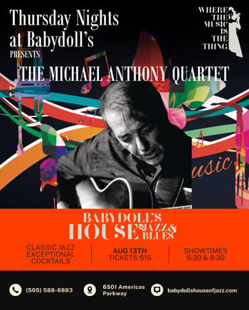 Thursday Nights at Babydoll's with the legendary Michael Anthony!