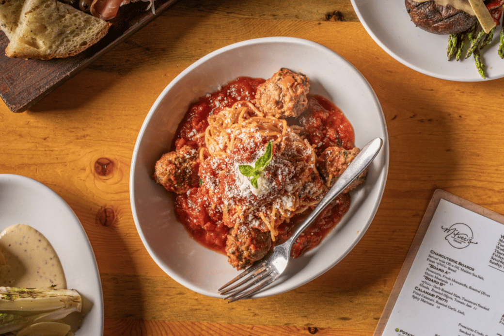 Speghettini & Meatballs