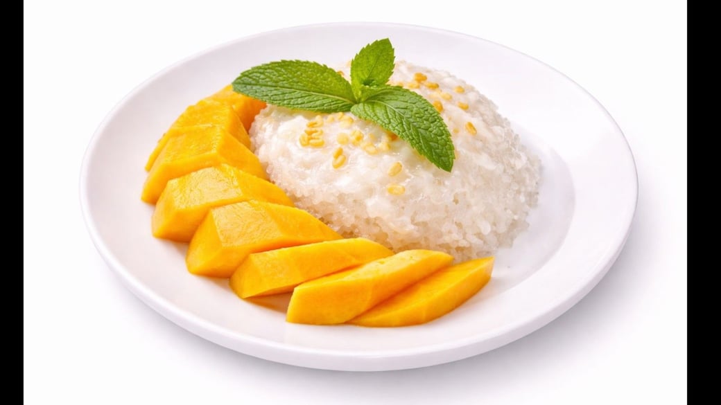 Sweet Sticky Rice with Mango