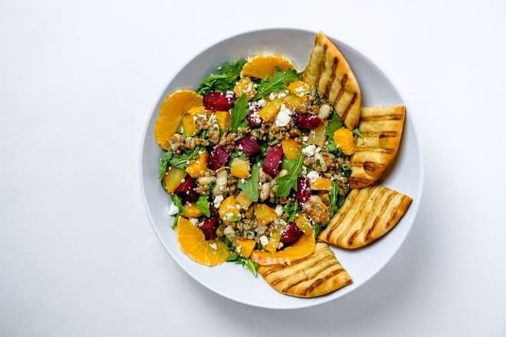 garden beet salad (veg)
