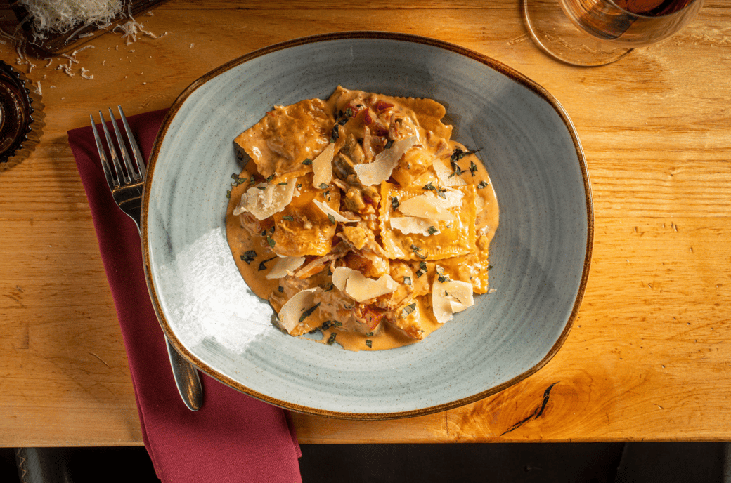 Lobster & Crab Ravioli