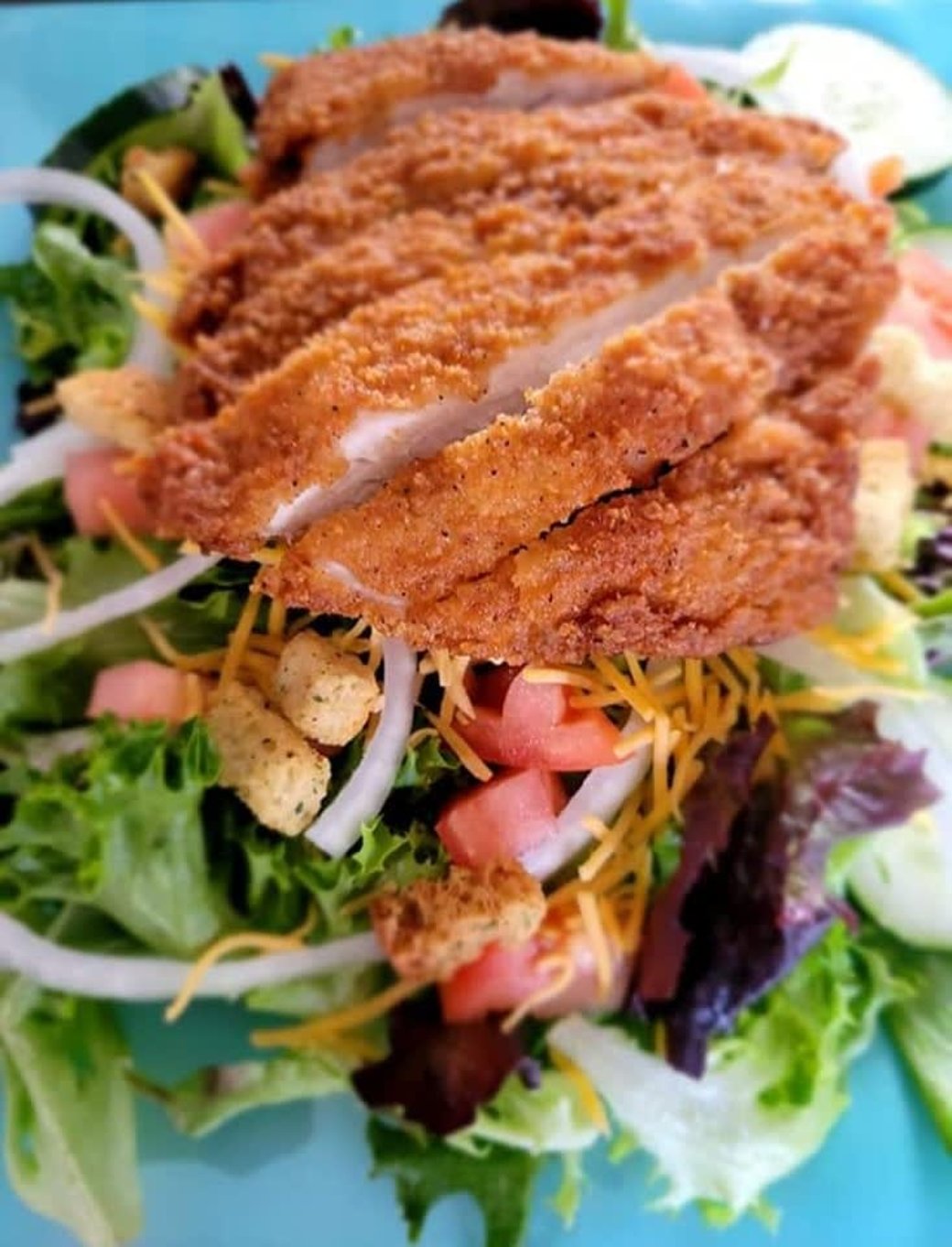 Garden Salad with Chicken