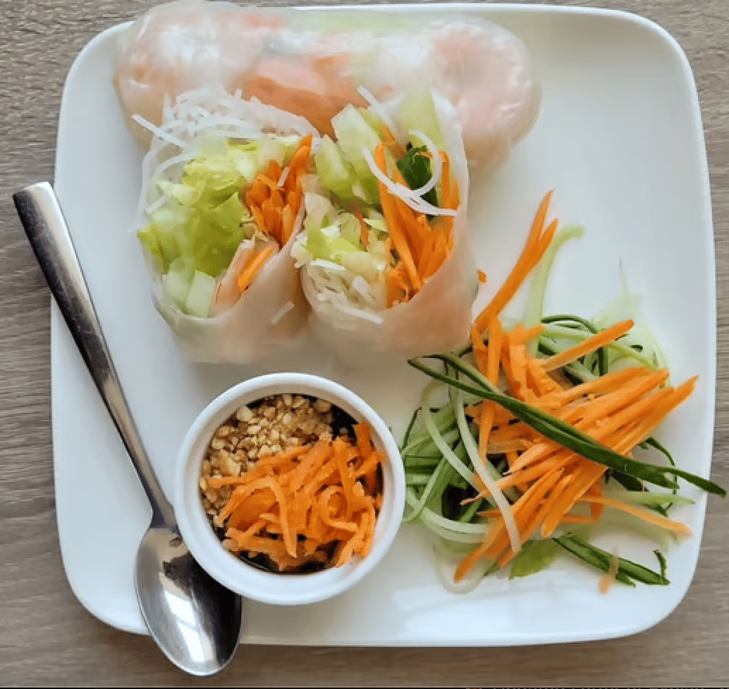 (AV3)  Vietnamese Fresh Rolls (Pork, Shrimp or Tofu)