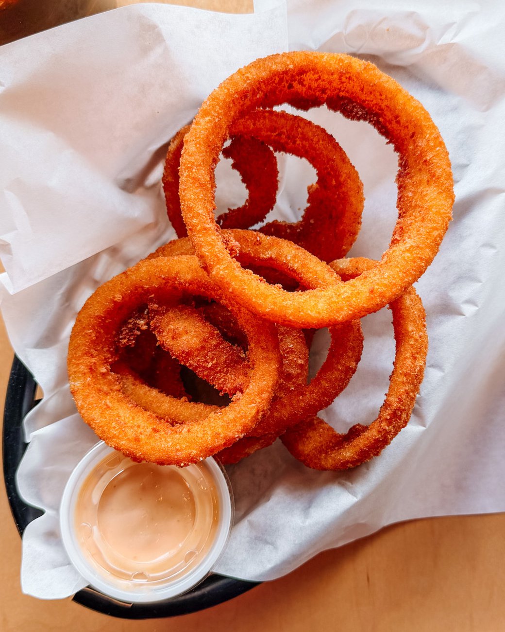Basket of Onion Rings