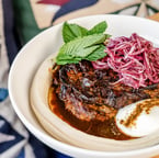 🎶sometimes all i think about is you🎶 😋 ATTN Azhar friends: both our lamb and chicken are Halal! 🥳

stop by this week to try one of our signature dishes - Braised Lamb 💙 reservation link in our bio