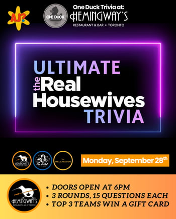 The Ultimate Real Housewives Trivia Hosted by Almost Jeopardy!