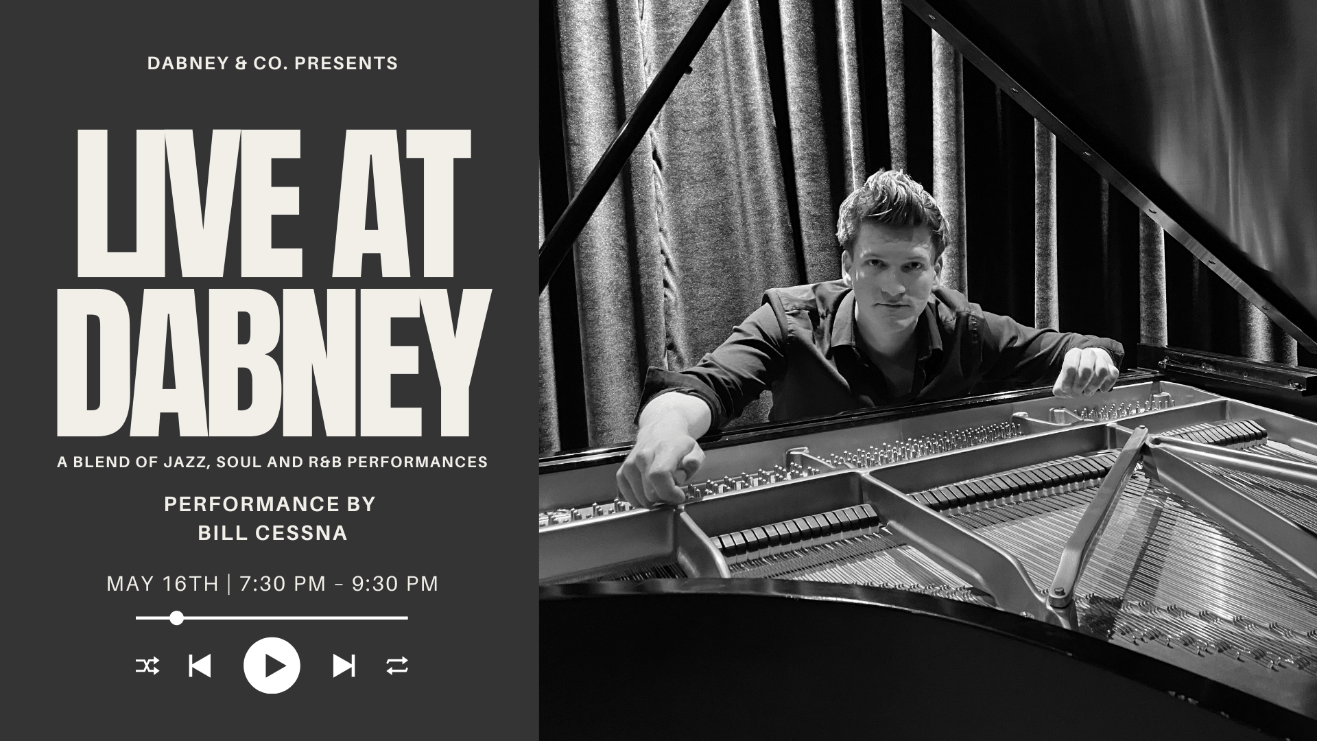 LIVE at Dabney with Bill Cessna (Album Release)