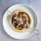 here for the hummus wagyu 🕺✨ introducing our spring box for two. 4 courses, 8 items + all the fun (non-vegetarian & vegetarian option). $100 for two people + a cocktail kit or low-intervention wine add-on. you know what to do - pre-order your meal kit today, link in bio ✨