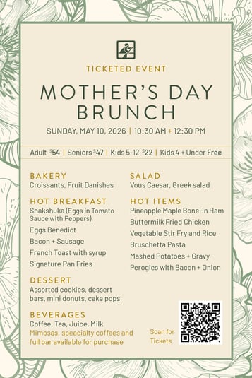 MOTHER'S DAY BRUNCH BUFFET