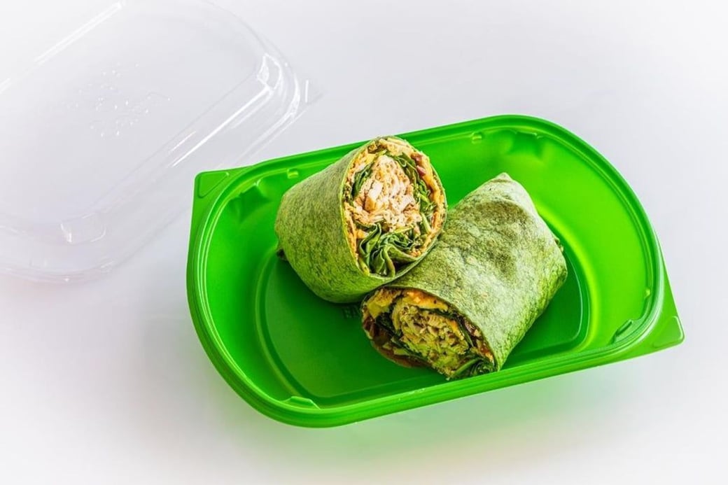 Parmesan & Pesto Chicken Wrap
