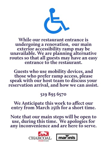 Notice to our guests