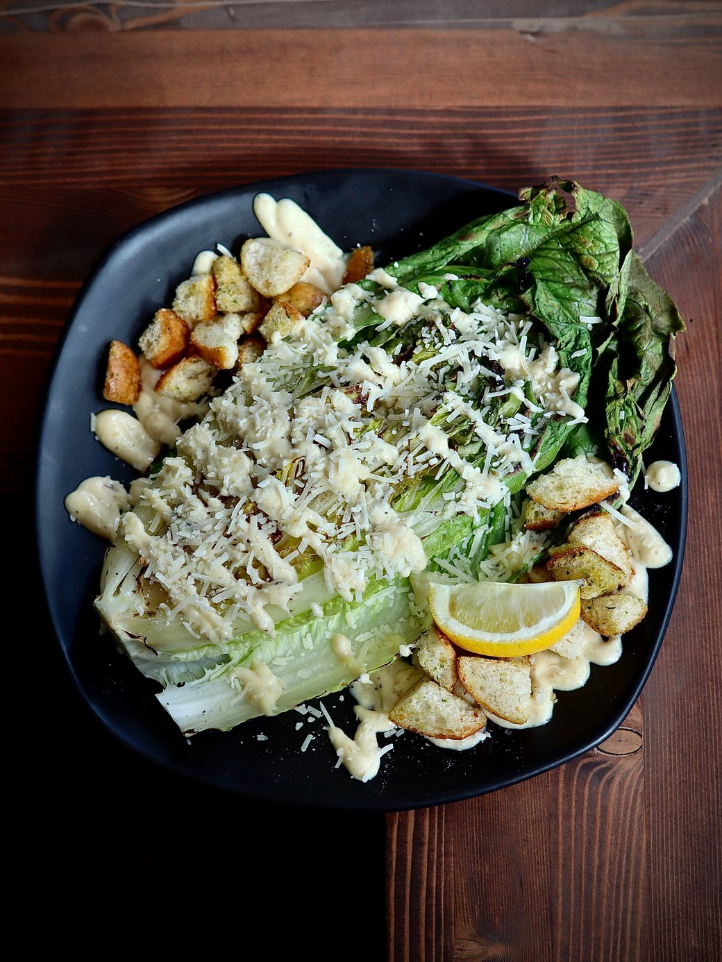 Gracie's Grilled Caesar Salad