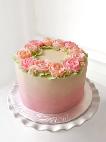 Wreath of Roses Cake
