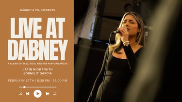 LIVE at Dabney: Latin Night with Jormilit Garcia