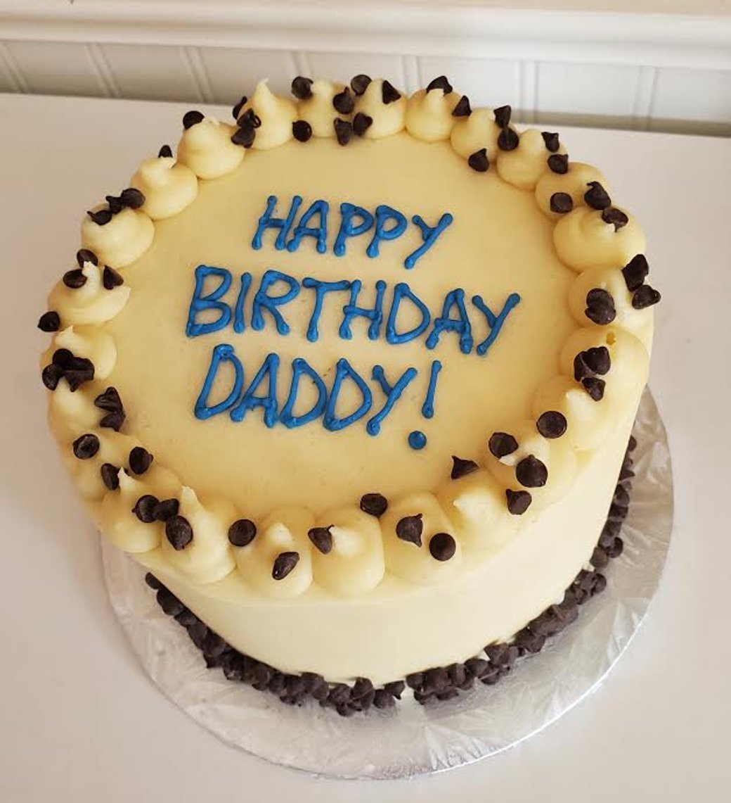 Cookie dough party cake