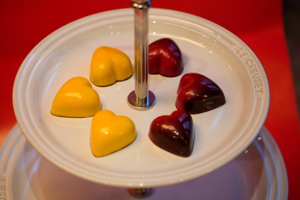 HEART TRUFFLE BON BONS