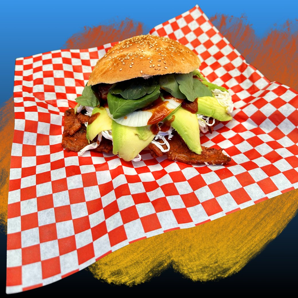 Cemita de Carne Enchilada