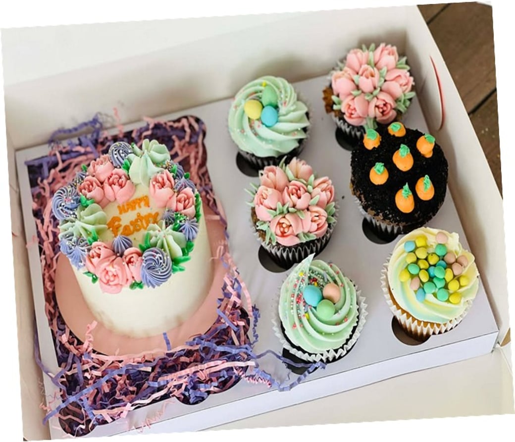 Bento Cake and Cupcakes