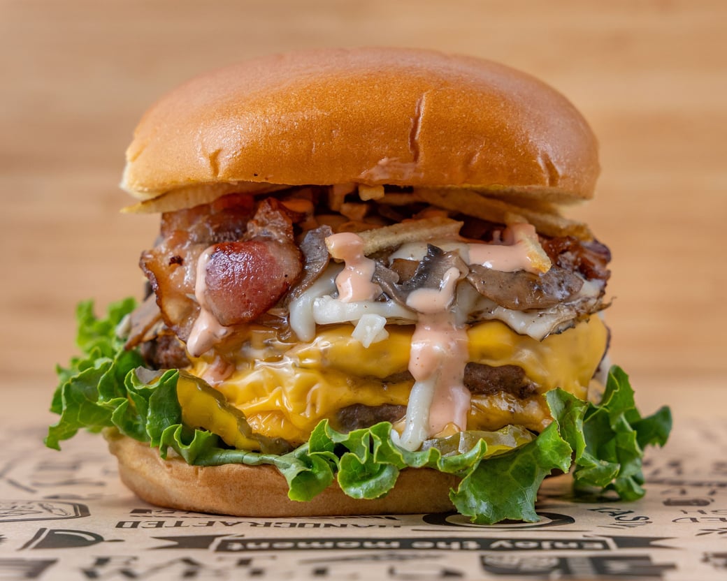 The Royale Burger 🍔2x1