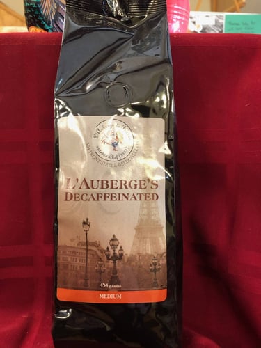 L'auberge de France Coffee Beans ( if you need ground please contact us) , shop product