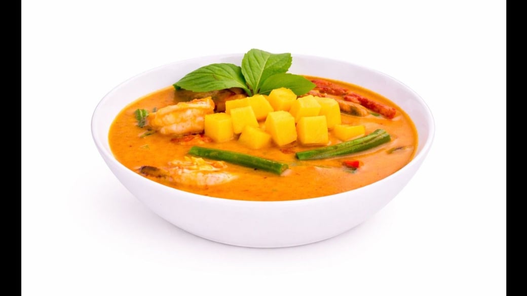 Panang Shrimp Mango