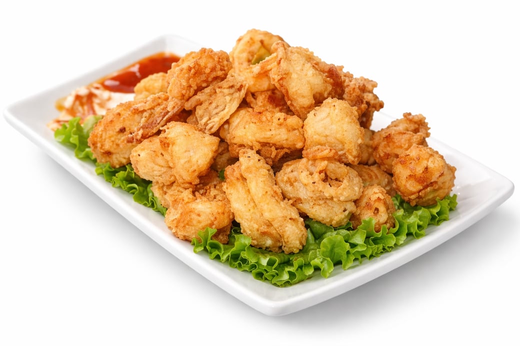 Koo Ruk (Fried Shrimp and Calamari)