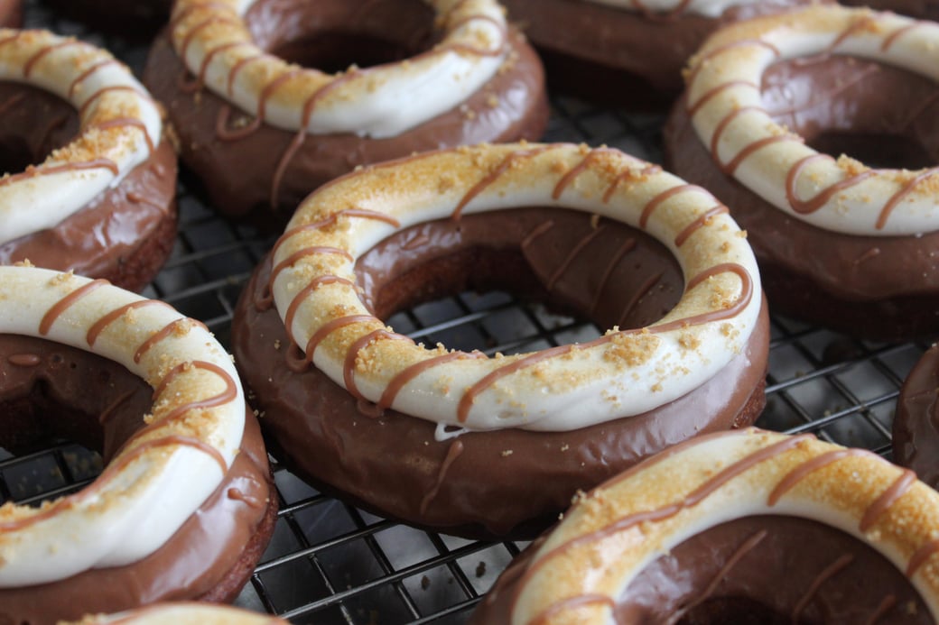 S'mores Cake Doughnut
