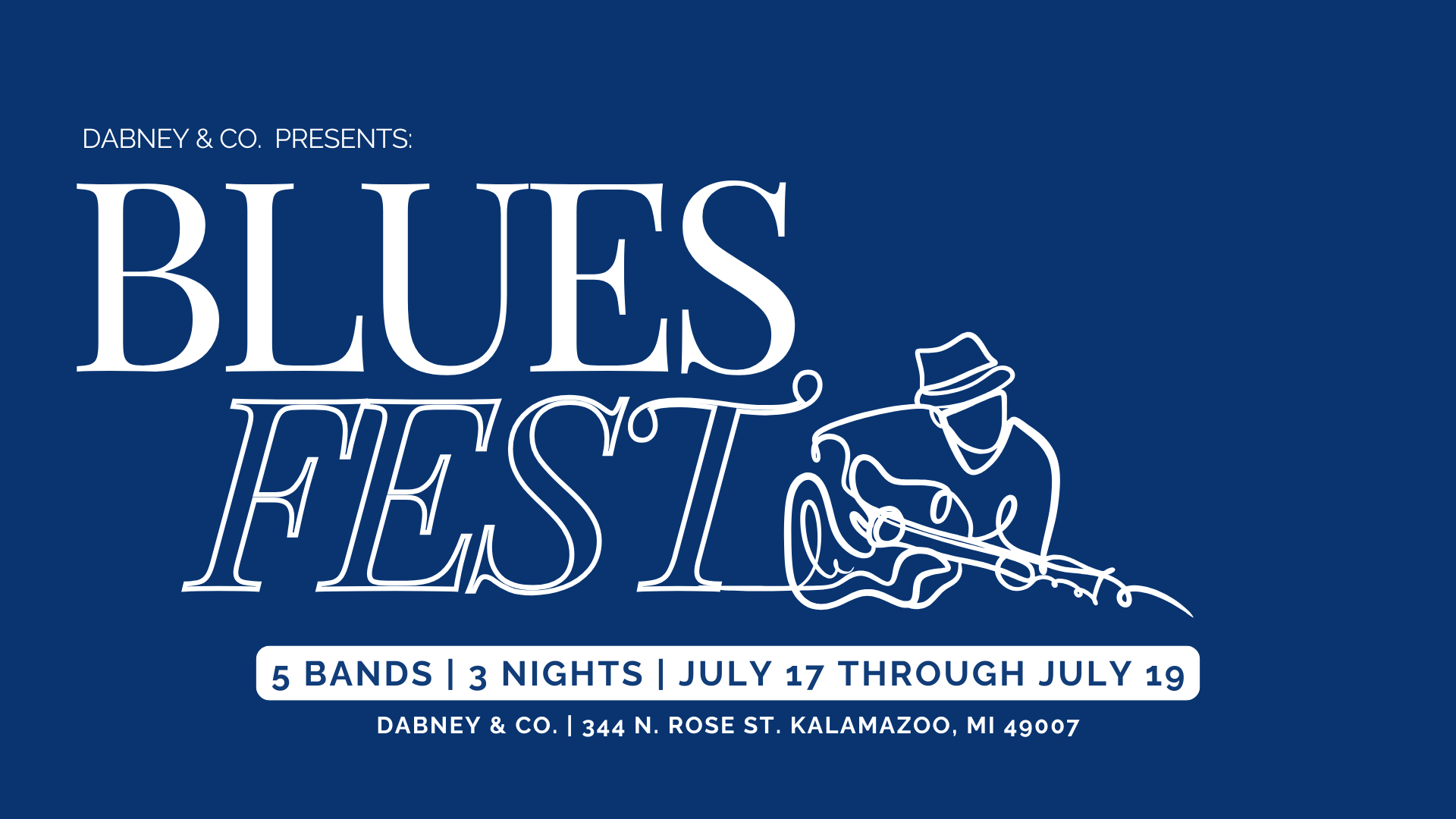 Blues Fest 2025 at Dabney