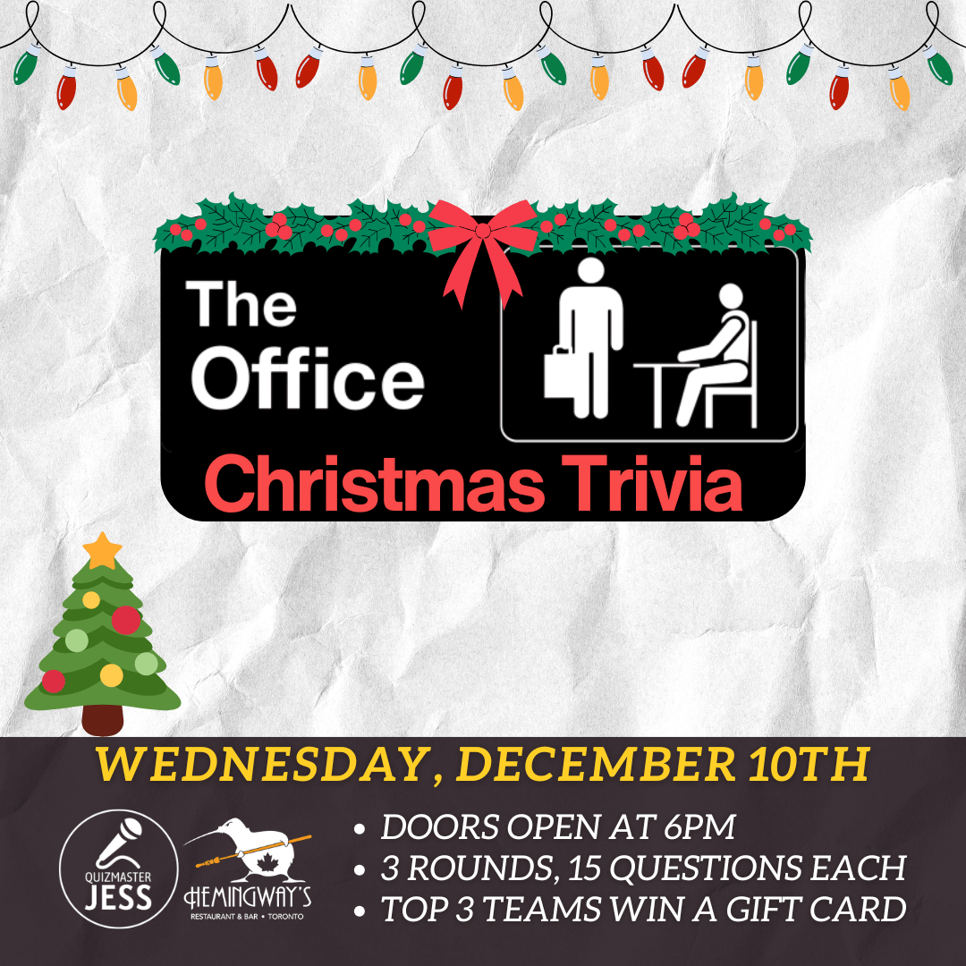 The Office Christmas Trivia (second night)