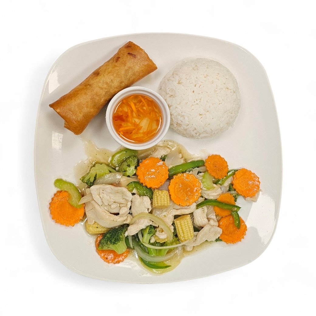 (4) Chicken with Sautéed Vegtables