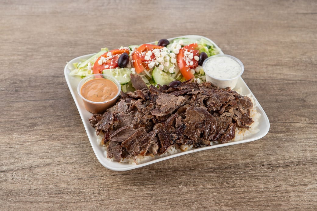 Beef Döner Plate