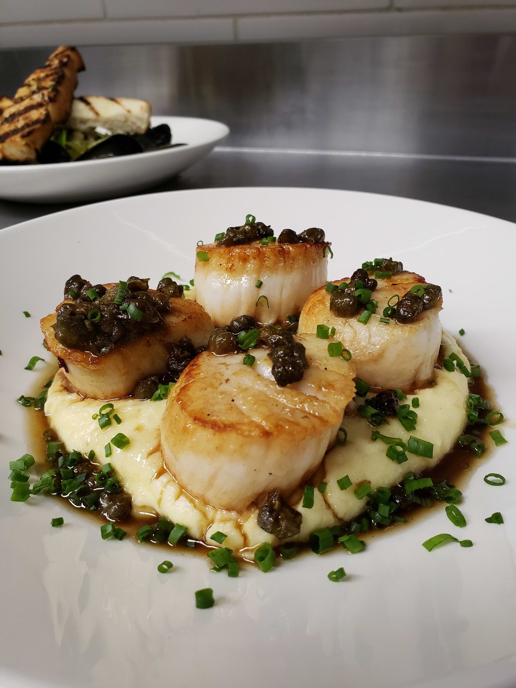Pan Seared East Coast Scallops