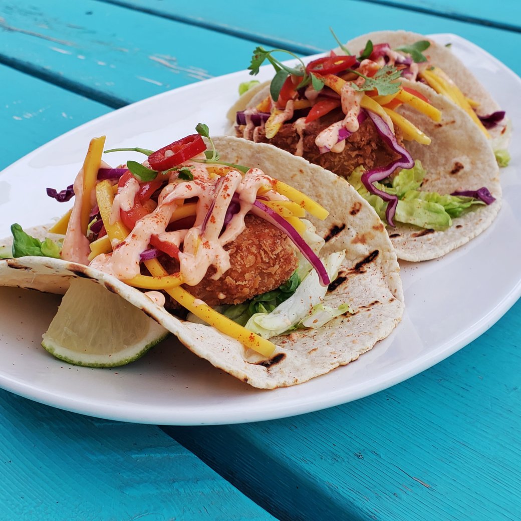 Crispy Shrimp Tacos (3 per order)