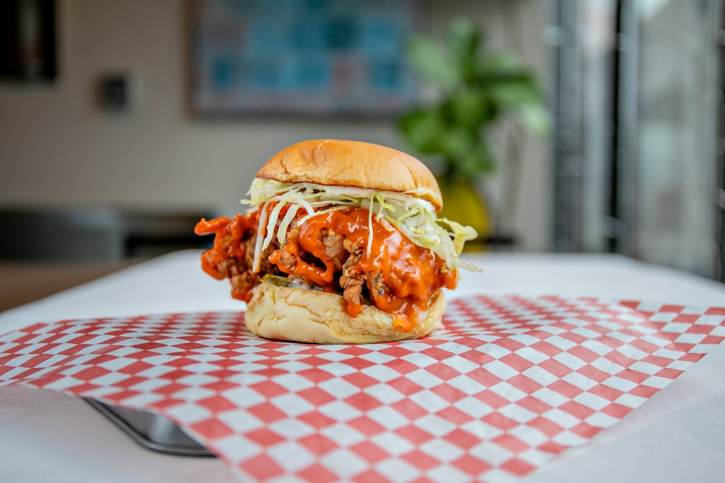 Gord's Crispy Buffalo Chicken Sandwich