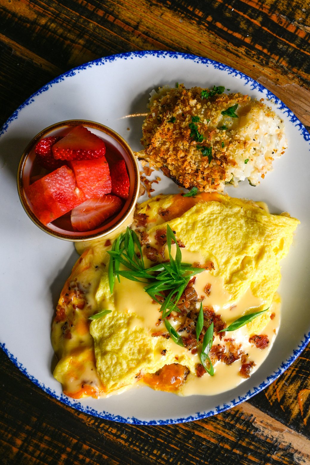 Daily's Bacon & Cheddar Cheese Omelet