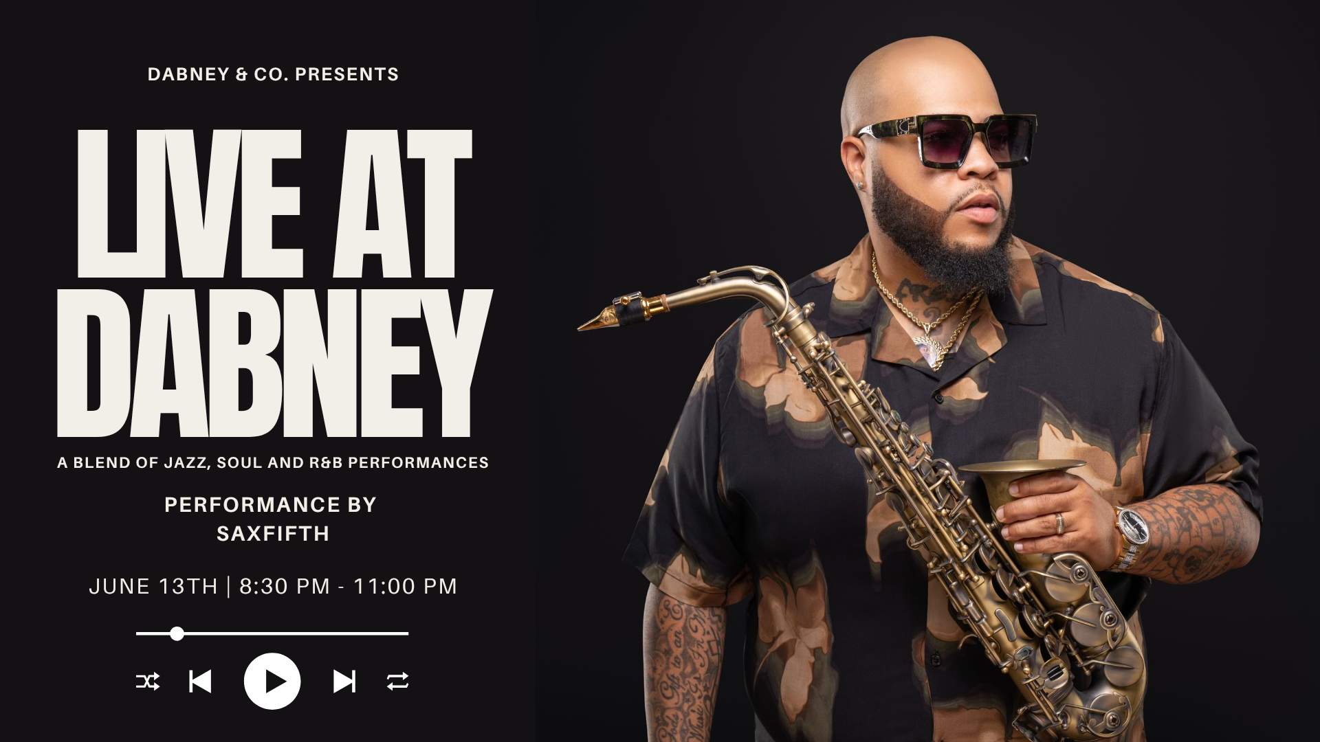 LIVE at Dabney with SaxFifth