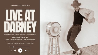 LIVE at Dabney with Josiah DeNooyer + Extensions