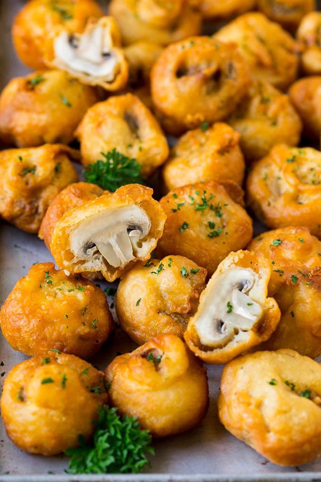 Battered Mushrooms