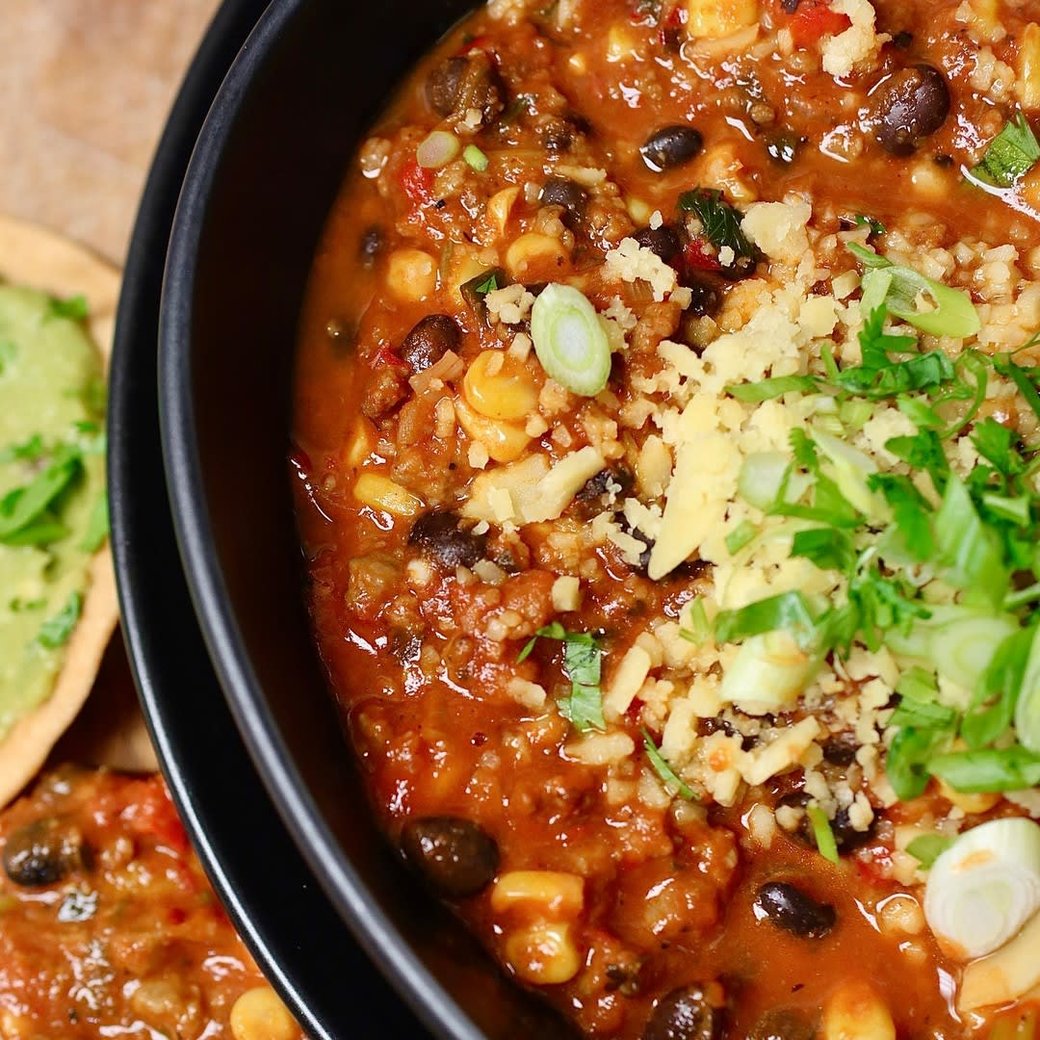 Gracie's Vegan Black Bean Chili