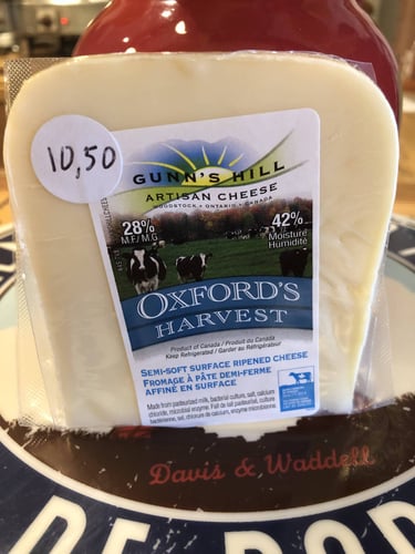 Artisan Cheeses from Ontario , shop product