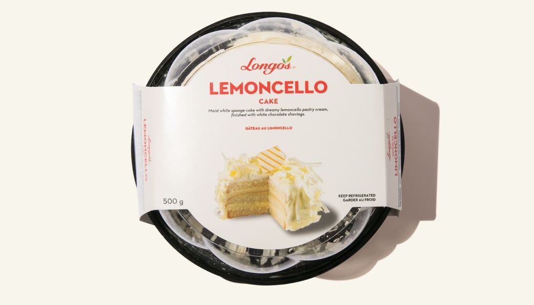 Lemoncello Real Cream Cake