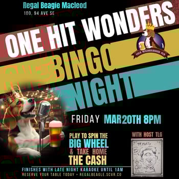 ONE HIT WONDERS MUSIC BINGO