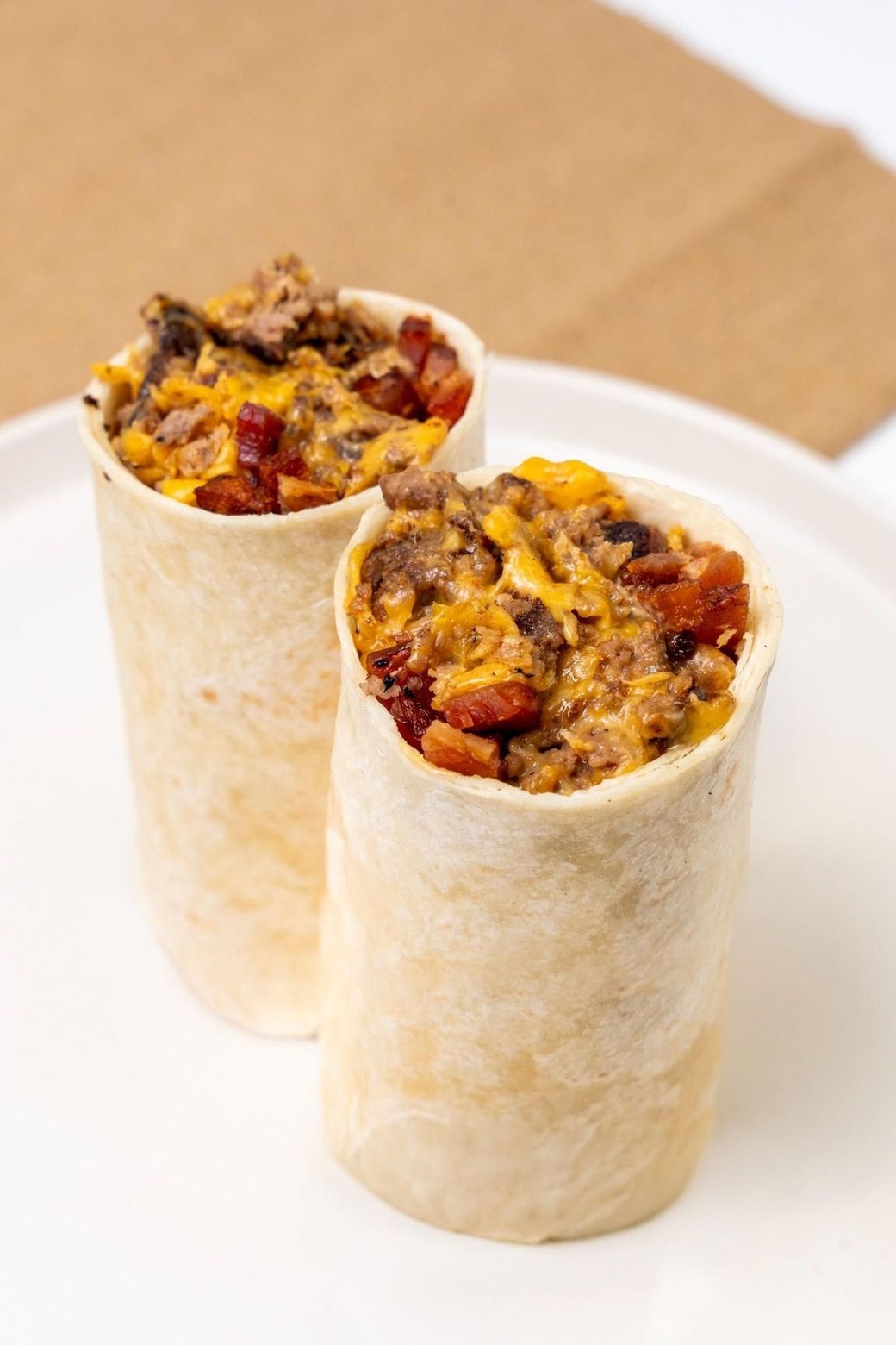 Cheeseburger Burrito