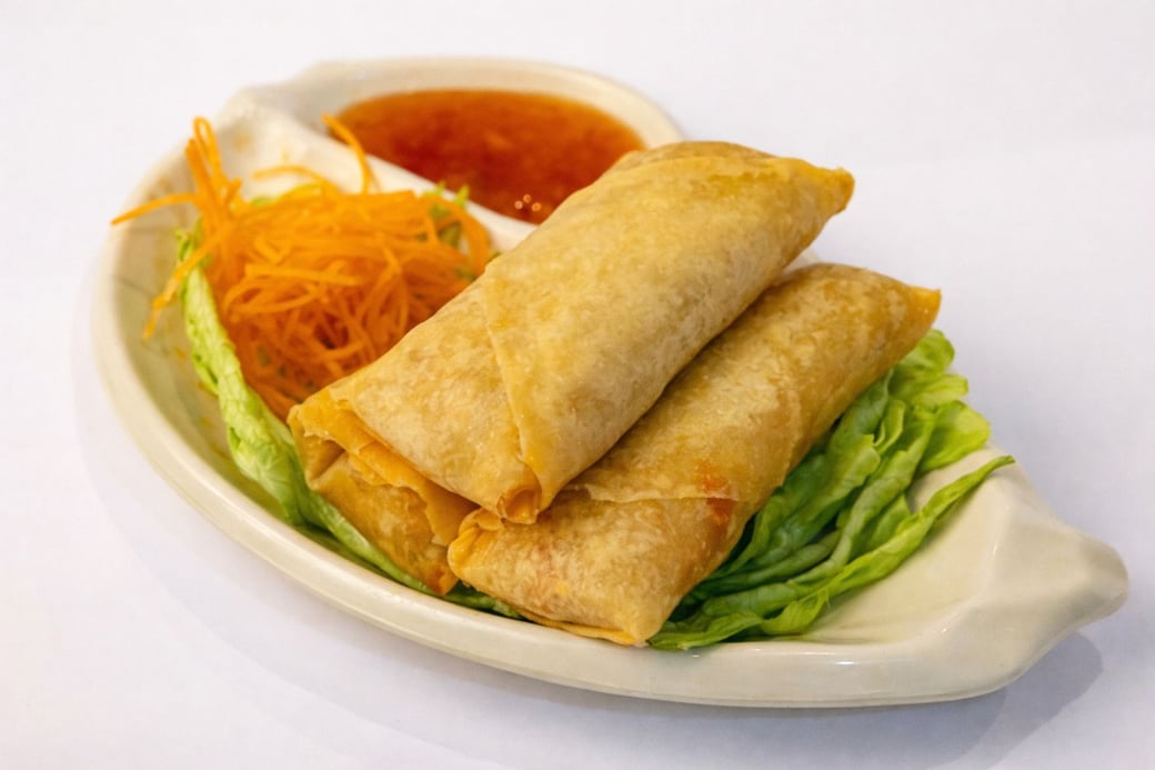 Potato & Carrot Spring Roll  (3pc)