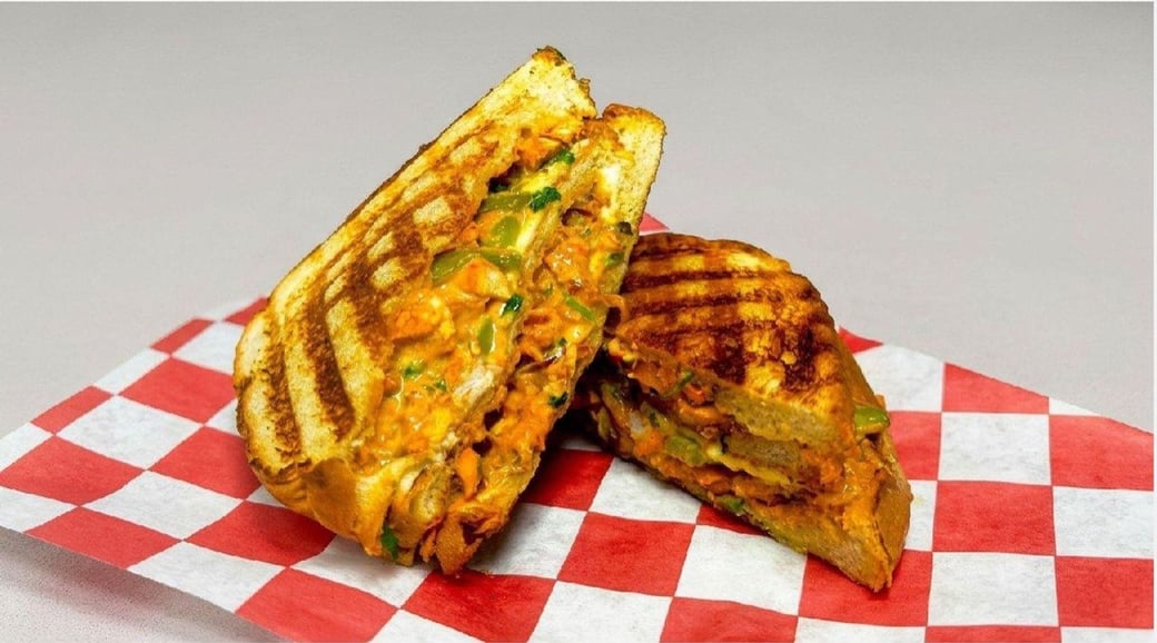 Chicken tikka sandwich