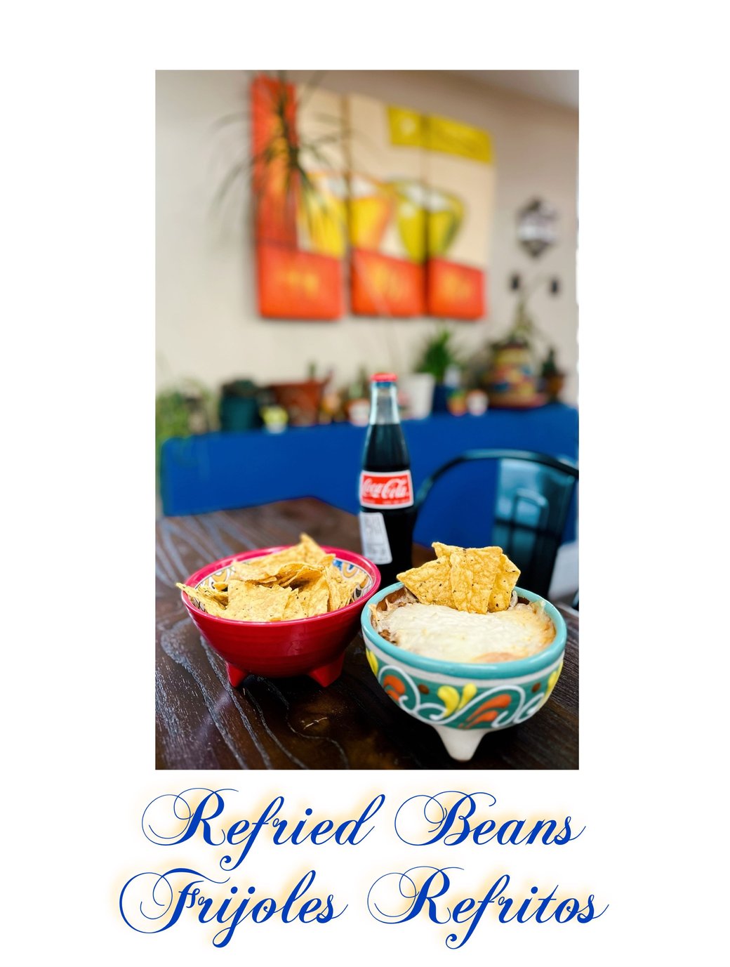 Frijoles Refritos Con Queso