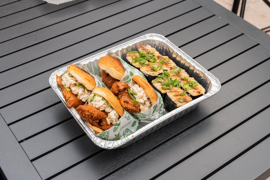 (4) PACK HOT KIMCHI BUTTER KATSU CHICKEN SANDWICHES
