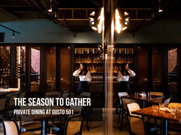 YOUR HOLIDAY GATHERING STARTS HERE
