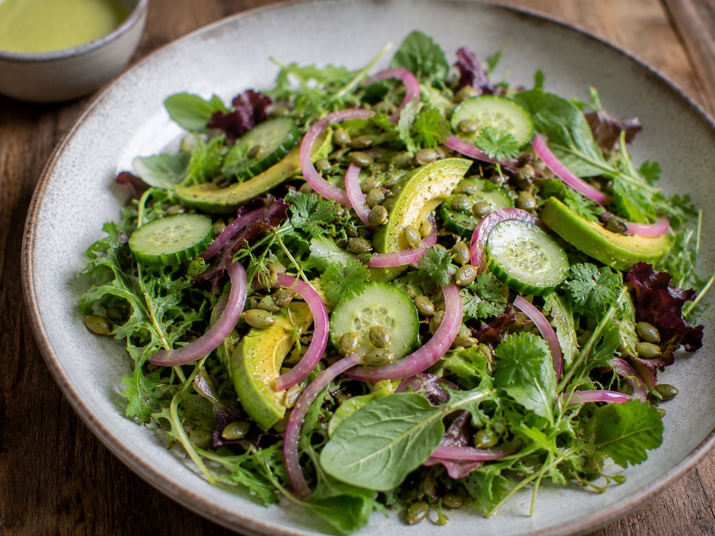 Spring Baby Greens GF