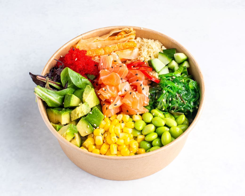 FRESH SALMON LOVER POKE